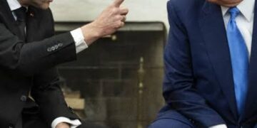 Perezida Trump Yibasiye mugenzi we Macron mu Magambo Akakaye, Anongeraho ko Azakubitwa n’Umugore