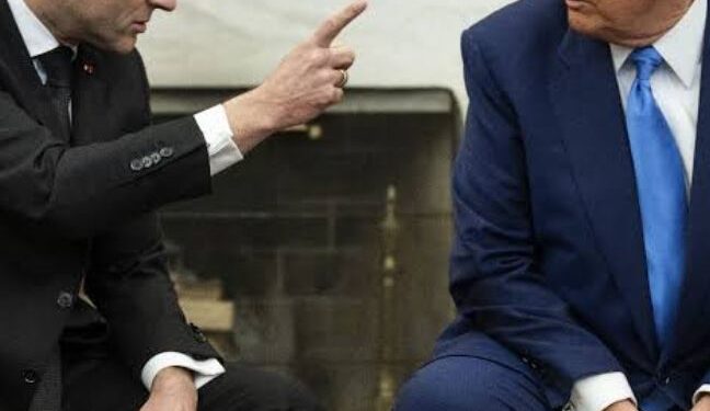 Perezida Trump Yibasiye mugenzi we Macron mu Magambo Akakaye, Anongeraho ko Azakubitwa n’Umugore