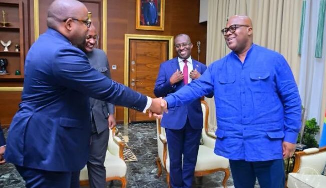 Perezida Museveni na Tshisekedi Mu Nzira Yo Kurushaho Gukomeza Umubano