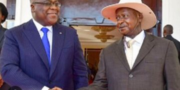 Perezida Museveni na Tshisekedi Mu Nzira Yo Kurushaho Gukomeza Umubano