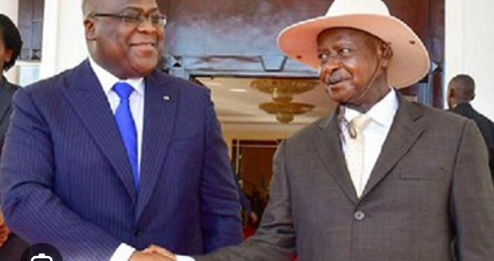 Perezida Museveni na Tshisekedi Mu Nzira Yo Kurushaho Gukomeza Umubano