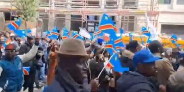 The Banyamulenge in Belgium Stage a Major Protest Condemning the Kinshasa Government as Fighting Intensifies in Minembwe