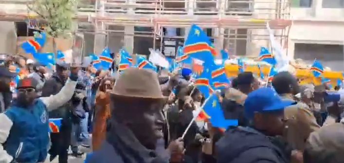 The Banyamulenge in Belgium Stage a Major Protest Condemning the Kinshasa Government as Fighting Intensifies in Minembwe