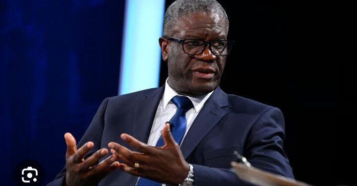 RDC: Dr Denis Mukwege Yamaganye Bikomeye Politiki yo “Gusingiza Umuntu” Mu Butegetsi bwa Kinshasa