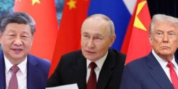 Putin, Xi Jinping na Trump mu Mukino wa Politiki Mpuzamahanga: Uko u Bushinwa, u Burusiya na Amerika Bikomeje Guhatanira Kuyobora Isi
