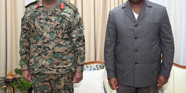 Gen Muhoozi Yashimye Perezida Tshisekedi Nyuma yo Gukuraho Guverineri wa Ituri