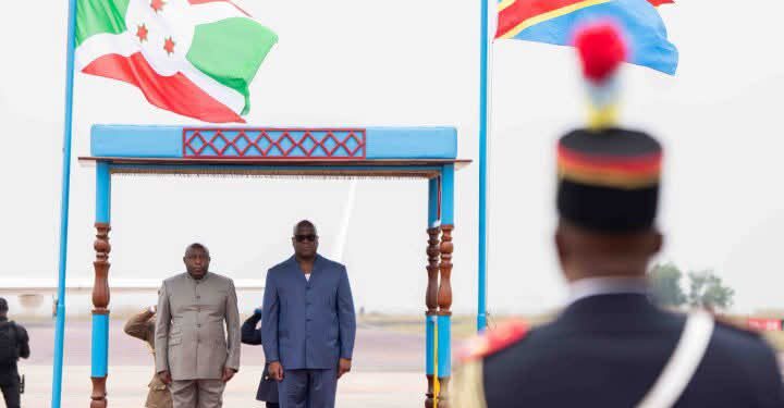 Perezida Ndayishimiye i Kinshasa mu Ruzinduko rw’Iminsi Ibiri: Ibiganiro ku Mutekano wa RDC, Minembwe n’Ibibazo bya Politiki Bihanzwe Amaso