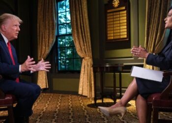 Perezida Trump Yikuye mu Kiganiro cya NBC Atarakirangiza Nyuma yo Guhatwa Ibibazo