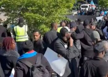 “Nimwumve Ijwi Ryacu!” – Abanyamulenge Batuye muri Amerika Bigaragambije Imbere ya Loni Basaba Isi Guhagarika Ibyo Bavuga ko Ari Ubwicanyi Bukomeje mu Burasirazuba bwa RDC