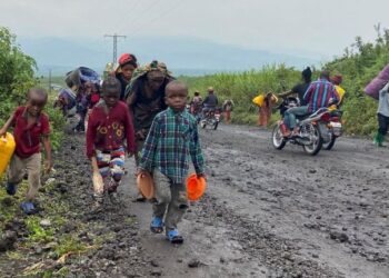 Imiryango myinshi yahungiye i Kyumba na Langira nyuma y’ubukana bw’imirwano muri Masisi