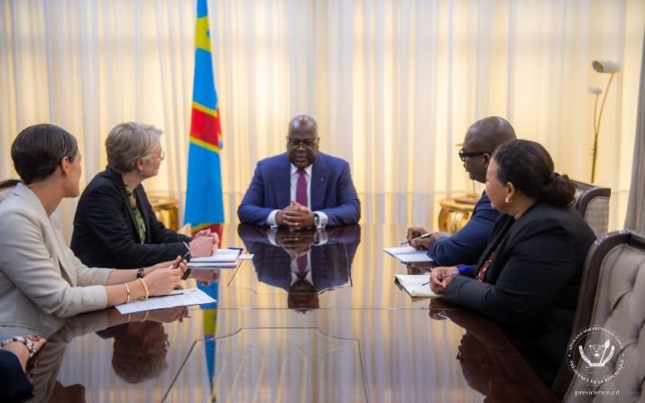 RDC: Perezida Tshisekedi Yagiranye Ibiganiro n’u Budage ku Mutekano w’Uburasirazuba bwa RDC